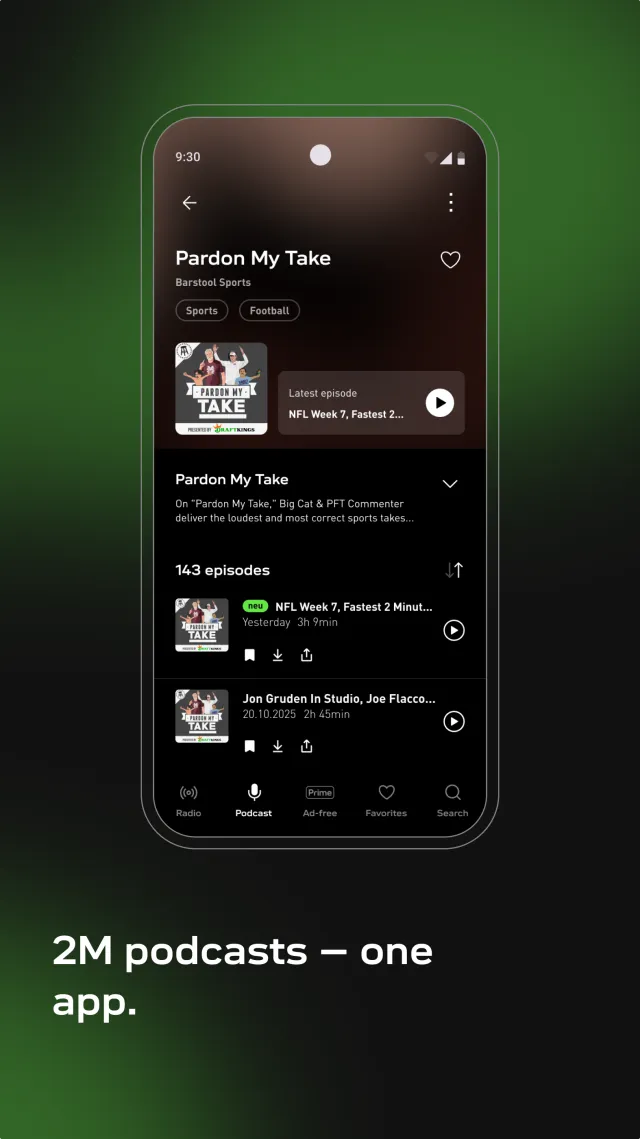 radio.net - AM FM Radio Tuner - Screen 5