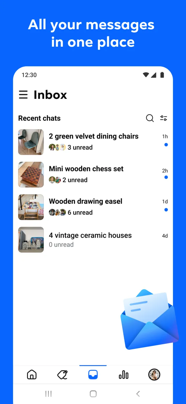 Seller, a Facebook app - Screen 3