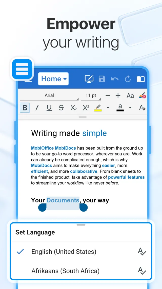 MobiOffice: Word, Sheets, PDF - Screen 3