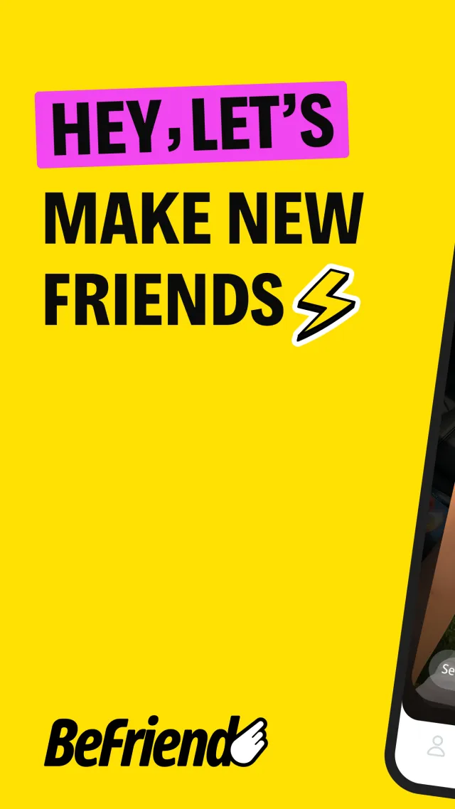 BeFriend: make friends nearby - Screen 1