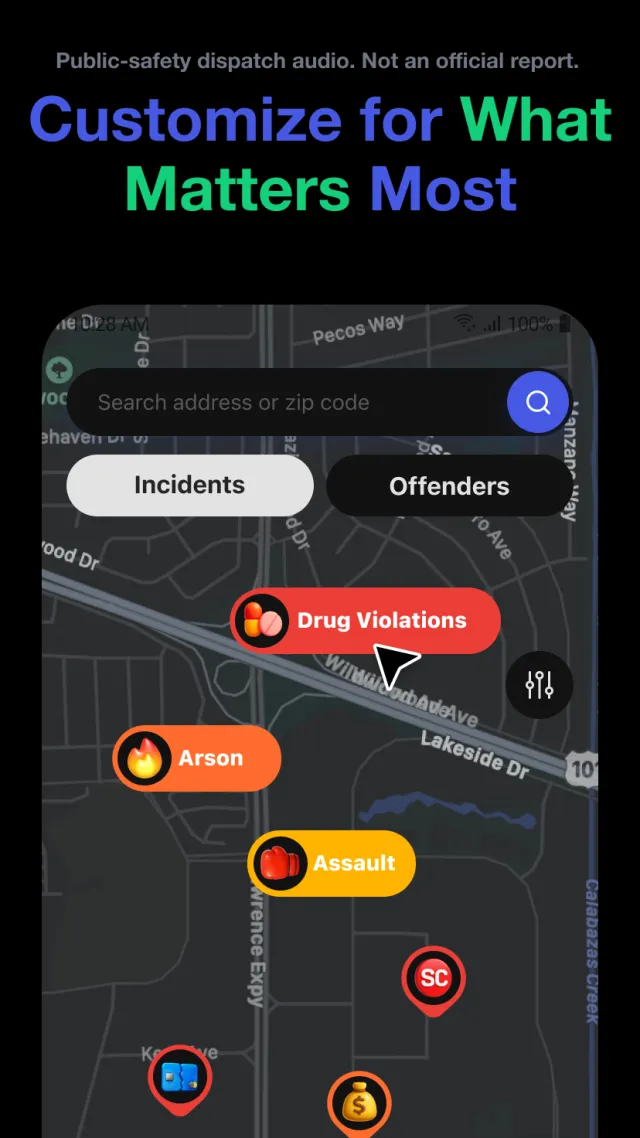 CrimeRadar: Dispatch Alerts - Screen 4