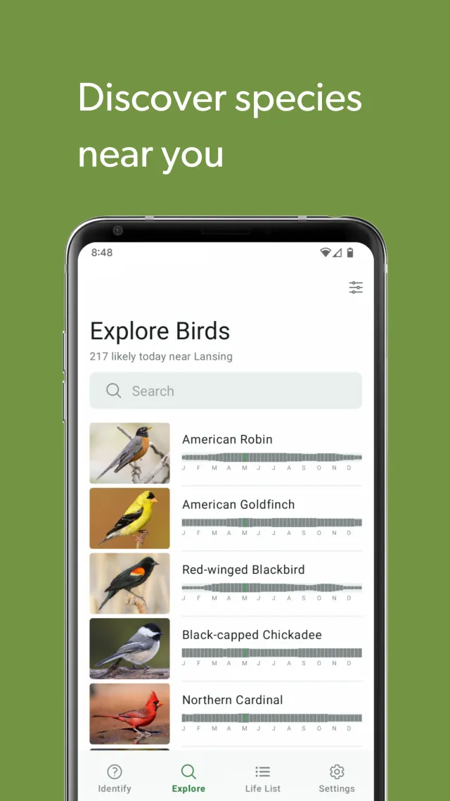 Merlin Bird ID by Cornell Lab - Screen 7
