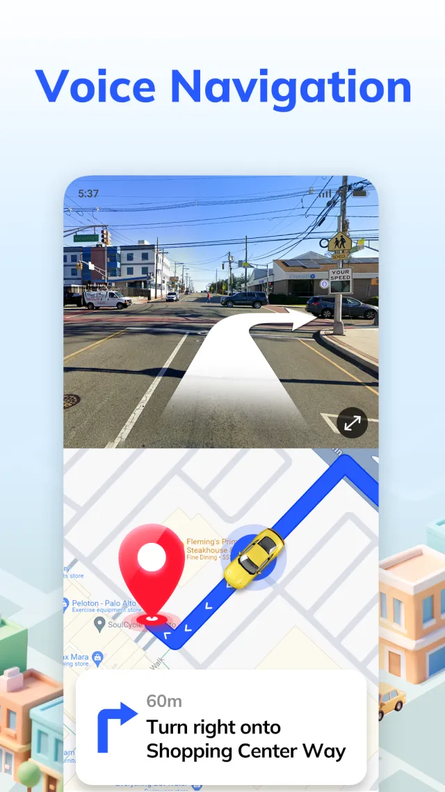 Voice GPS Navigation: GPS Map - Screen 2