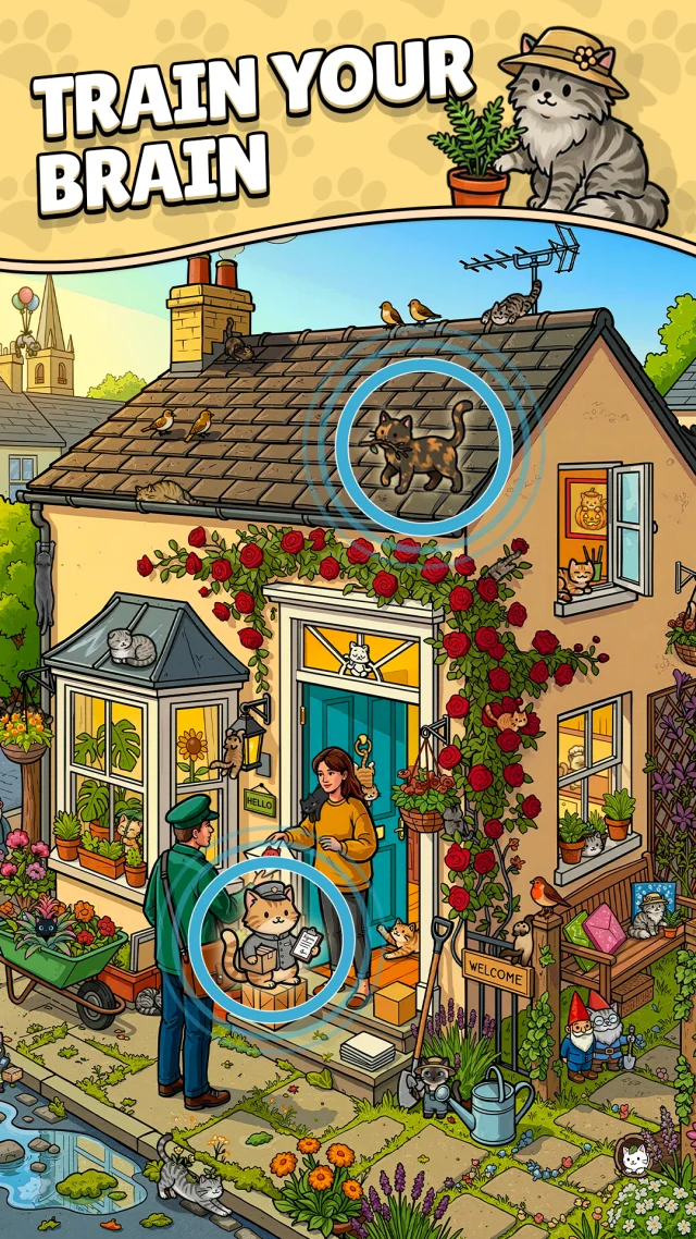 Find The Cat 2 - Spot It! - Screen 2