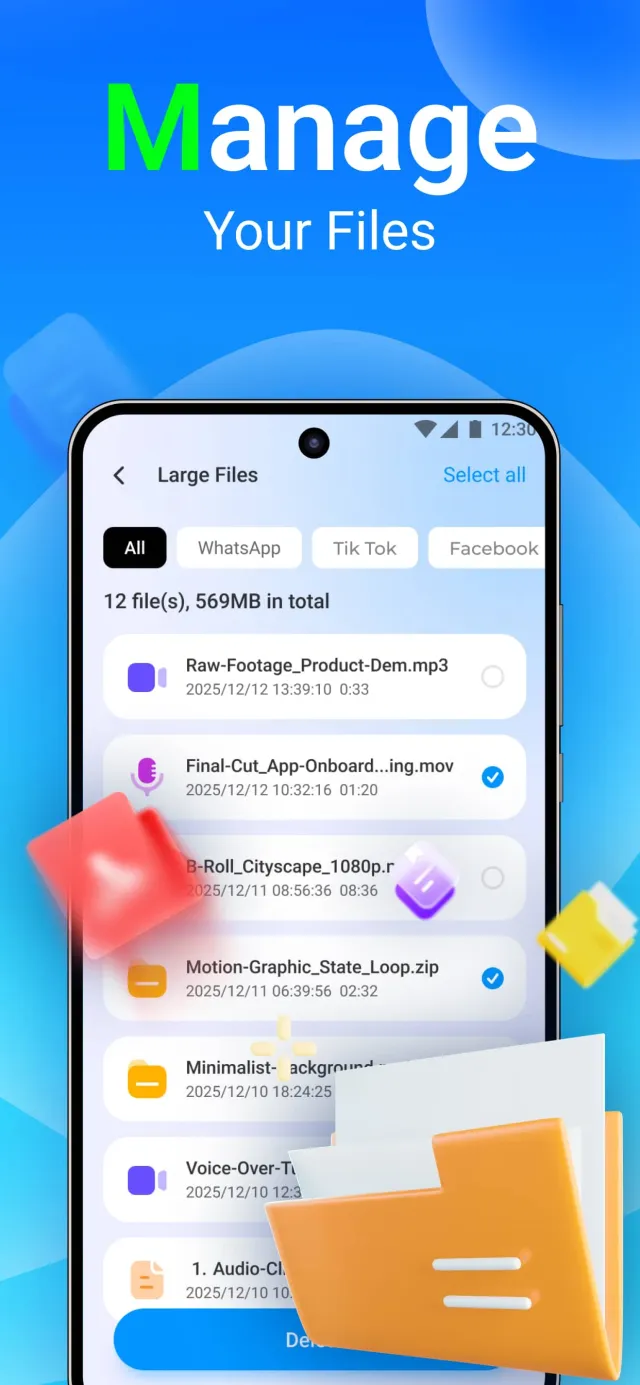 Keep Clean - File Master - Screen 3