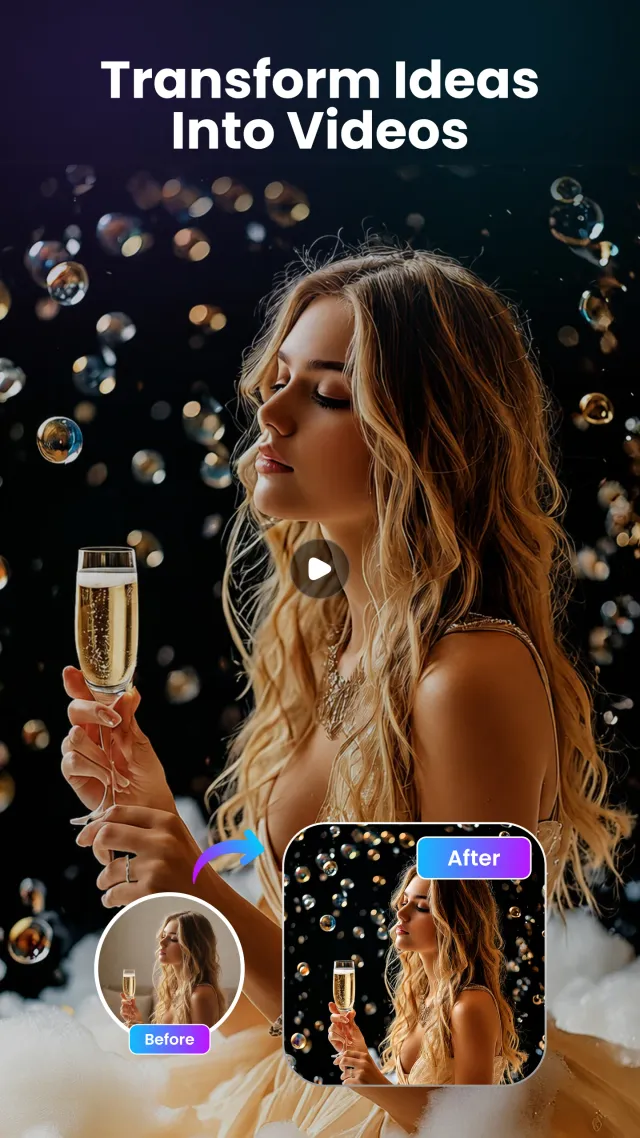 Klipzo - AI Video Creator - Screen 1