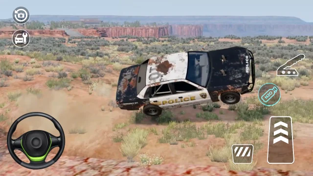 Jumping Car Damage Test Game - Screen 2