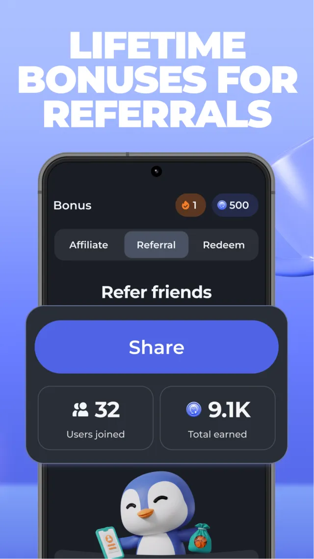 PenguPace: Rewards for Steps - Screen 6