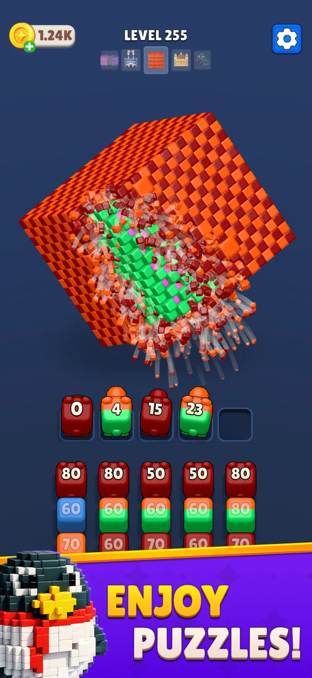 Cube Land Puzzle Game - Screen 2