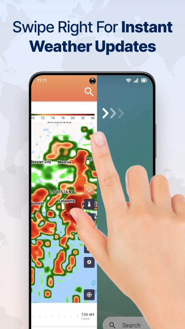 Live Weather Radar Launcher - Screen 7