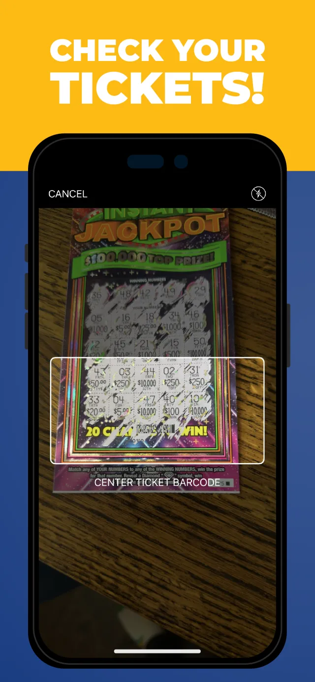 Texas Lottery Official App - Screen 3