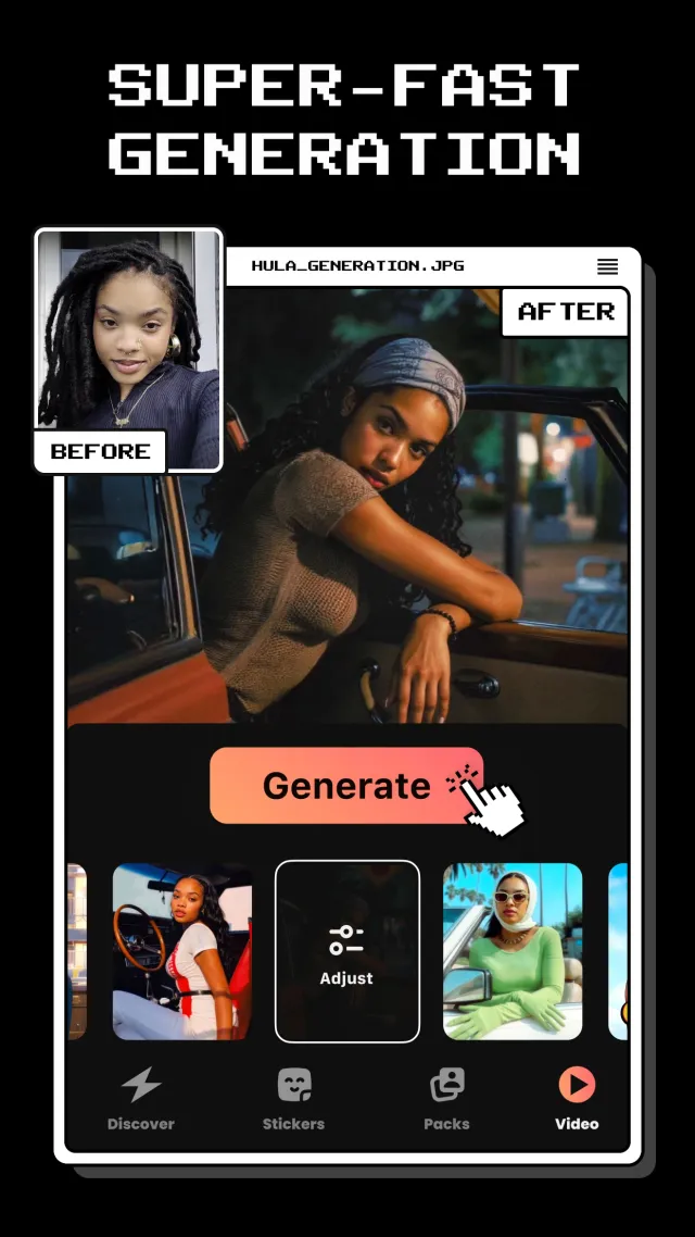 Hula - AI Video Generator - Screen 2