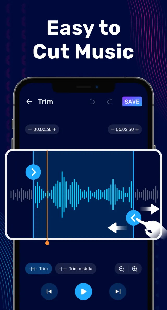 Audio Editor & Music Editor - Screen 1