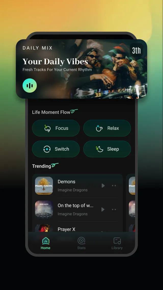 Sonivo：Music Player - Screen 1
