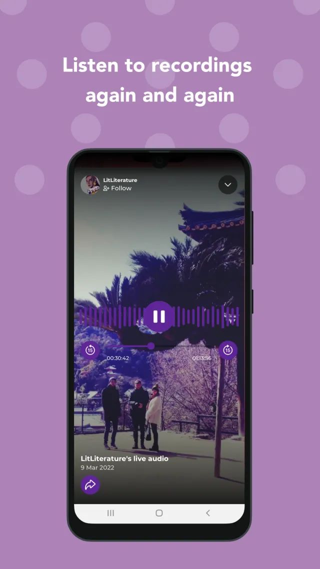Mixlr - Listen to live audio - Screen 3