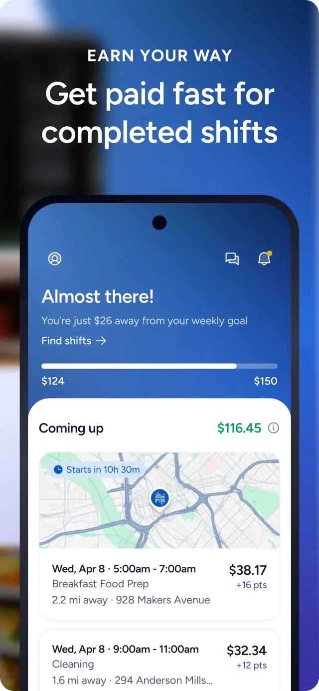 Shiftsmart - Find Work - Screen 2