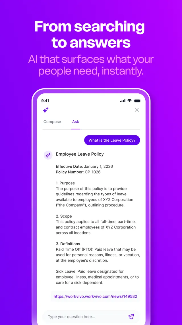Workvivo - Screen 4