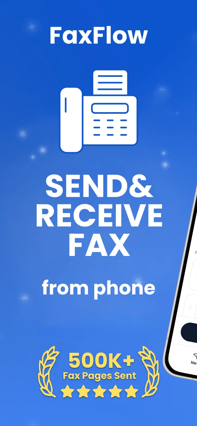 FaxFlow: Send & Receive Fax - Screen 1