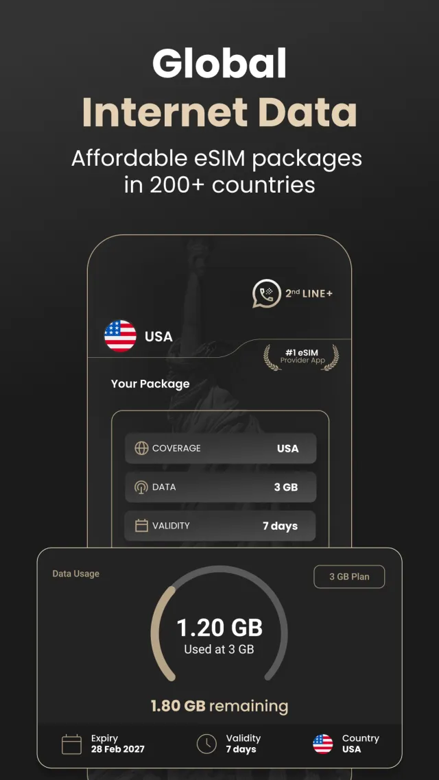 2nd Line+ Second Phone Number - Screen 4
