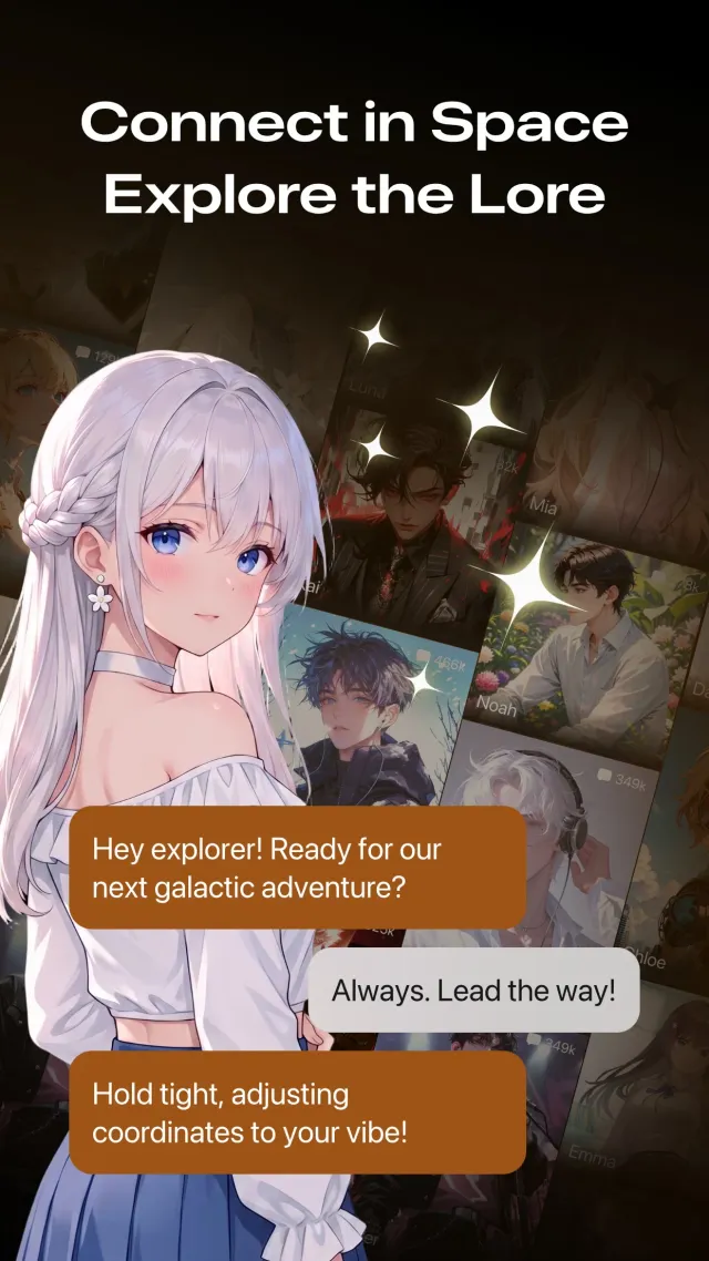 ChimeChat: AI Character Chat - Screen 1