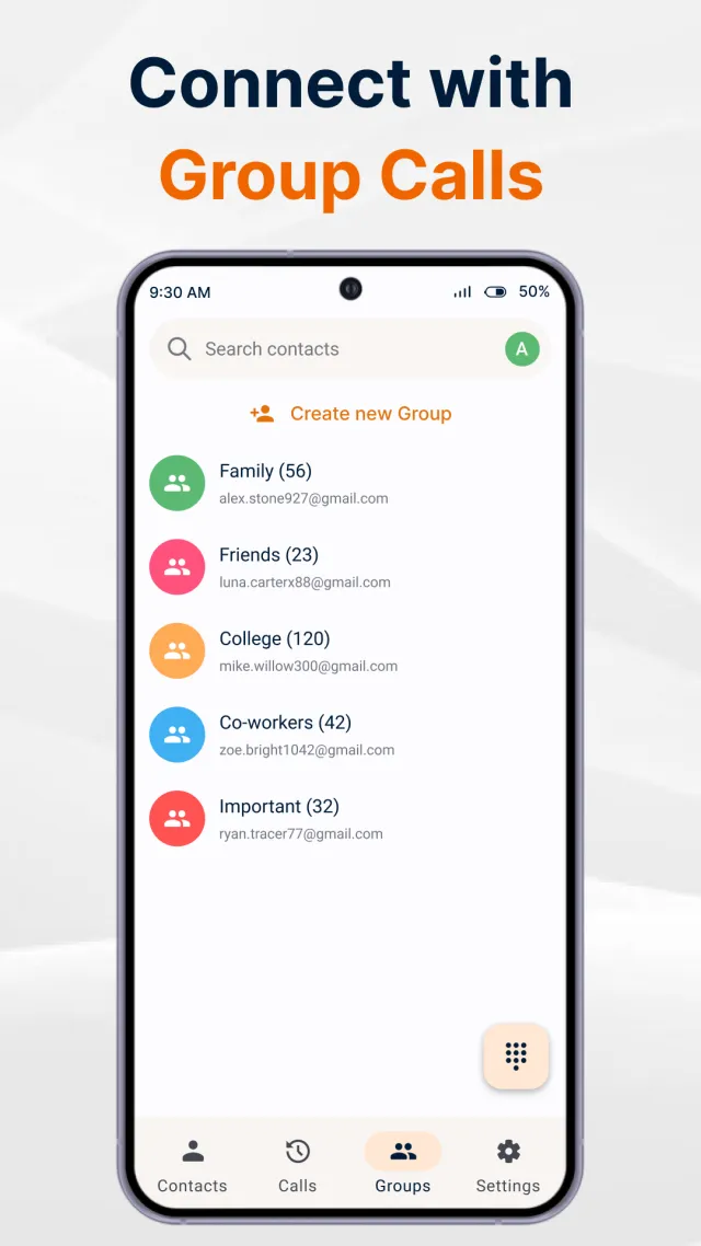 Contacts 2026 - Screen 3