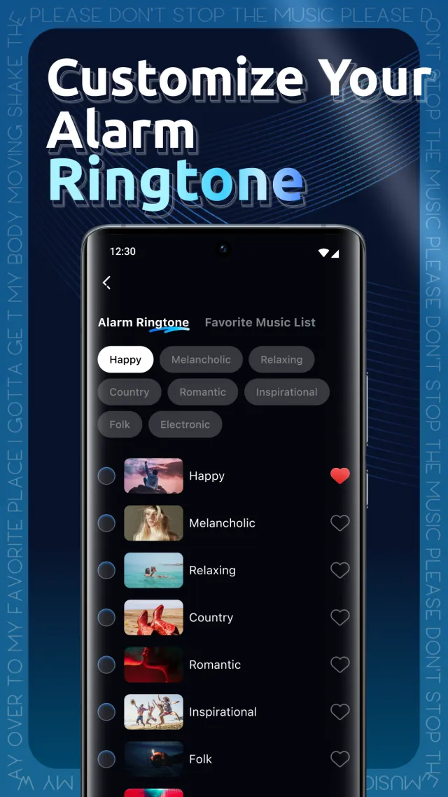 Geta Alarm Music Player - Screen 3
