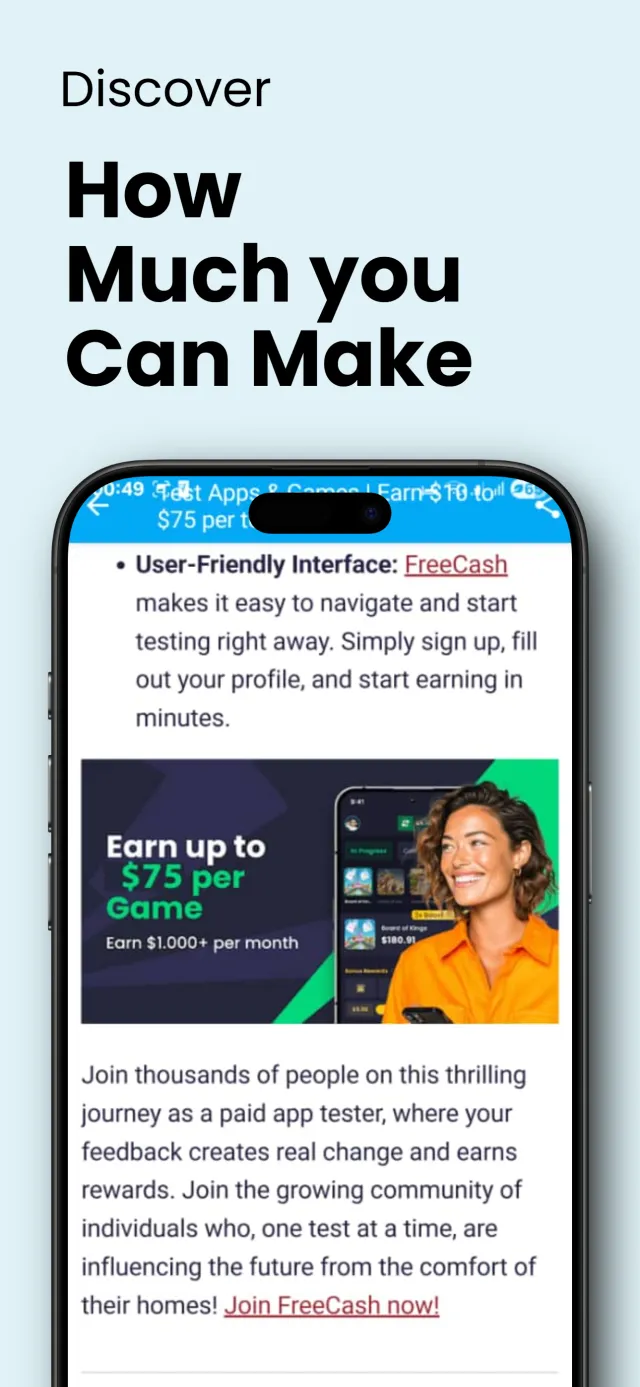 Work from Home - Screen 4