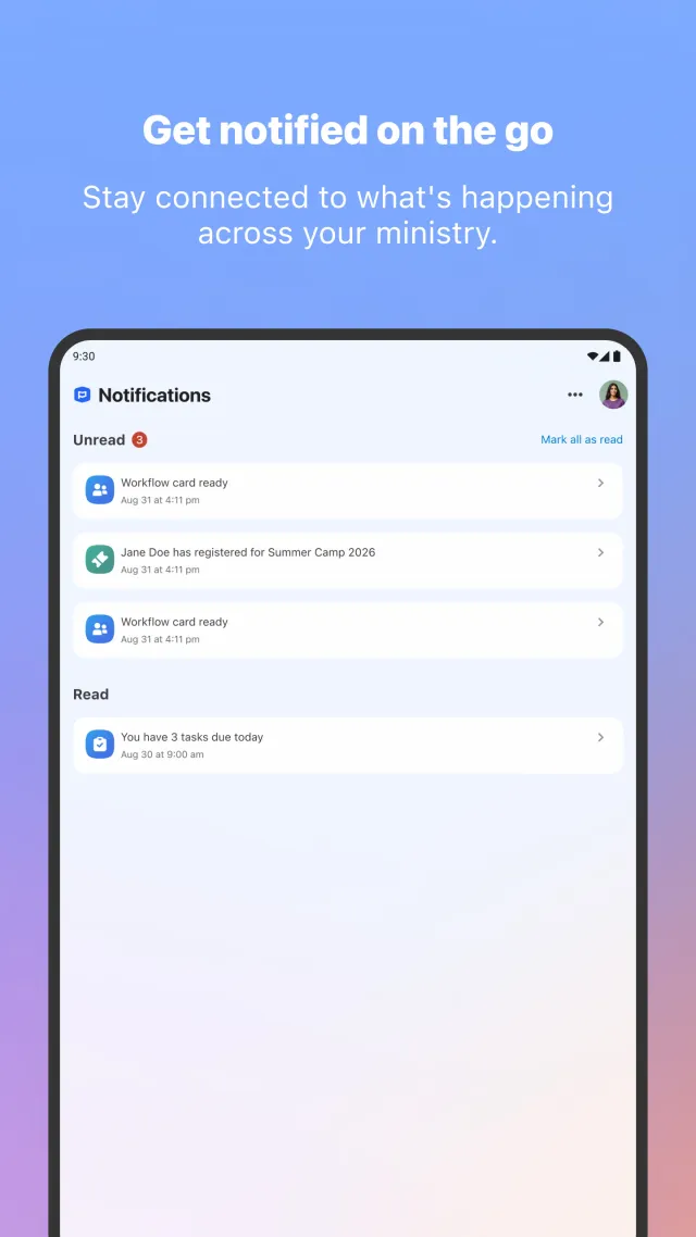 Planning Center - Screen 8