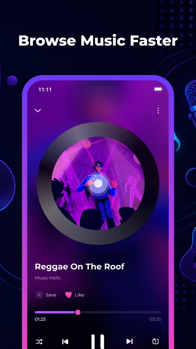 BeatCarry: Offline Music - Screen 3