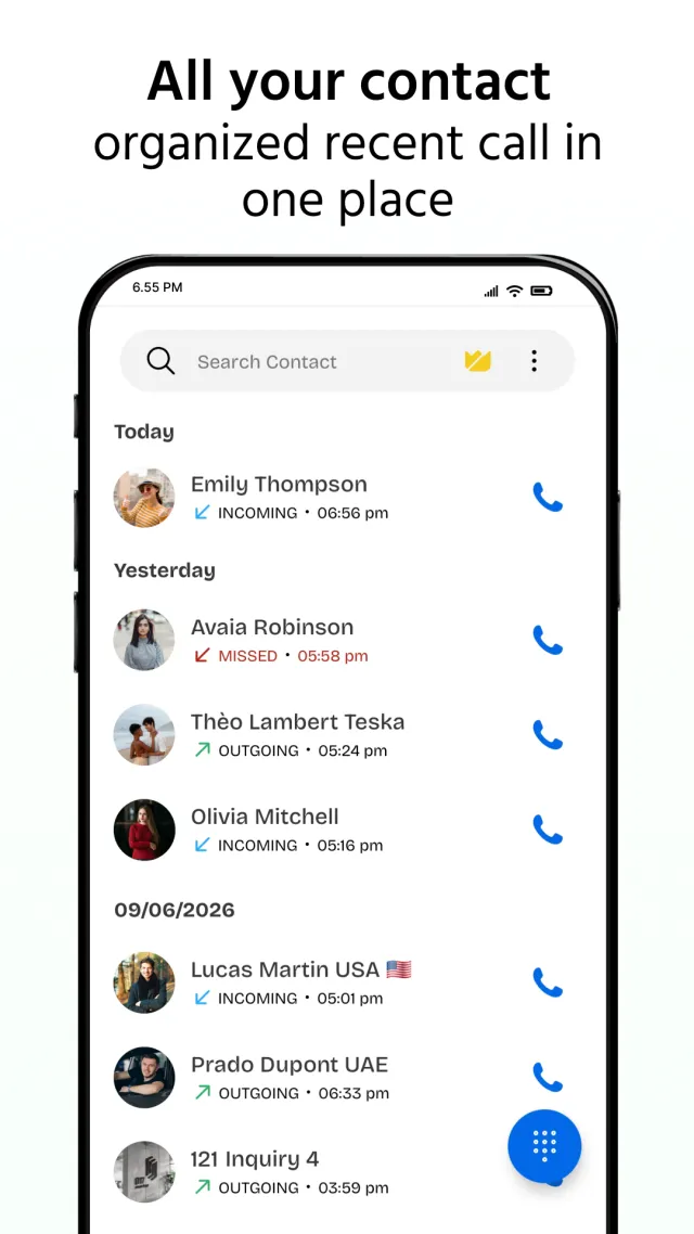 Contacts : Easy Phone Dialer - Screen 2