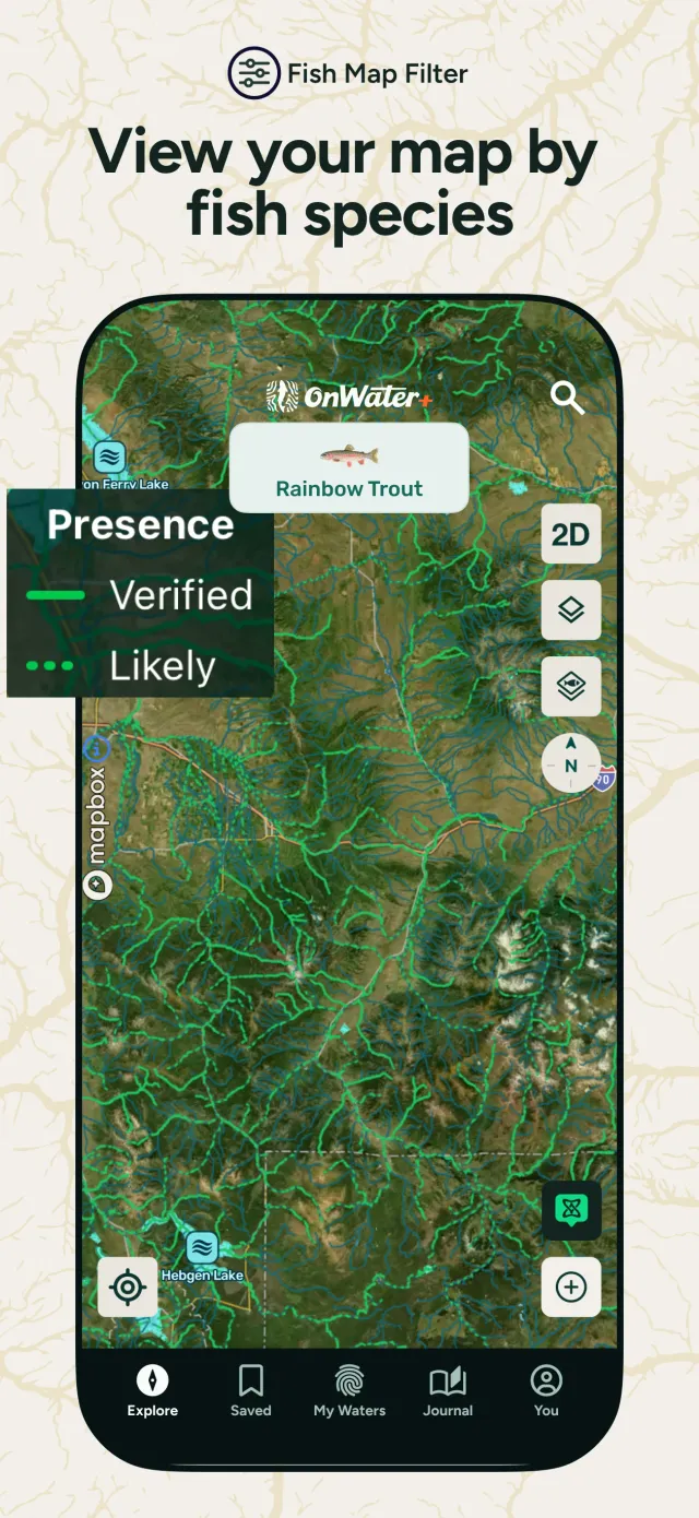 onWater Fish - Fishing Spots - Screen 7