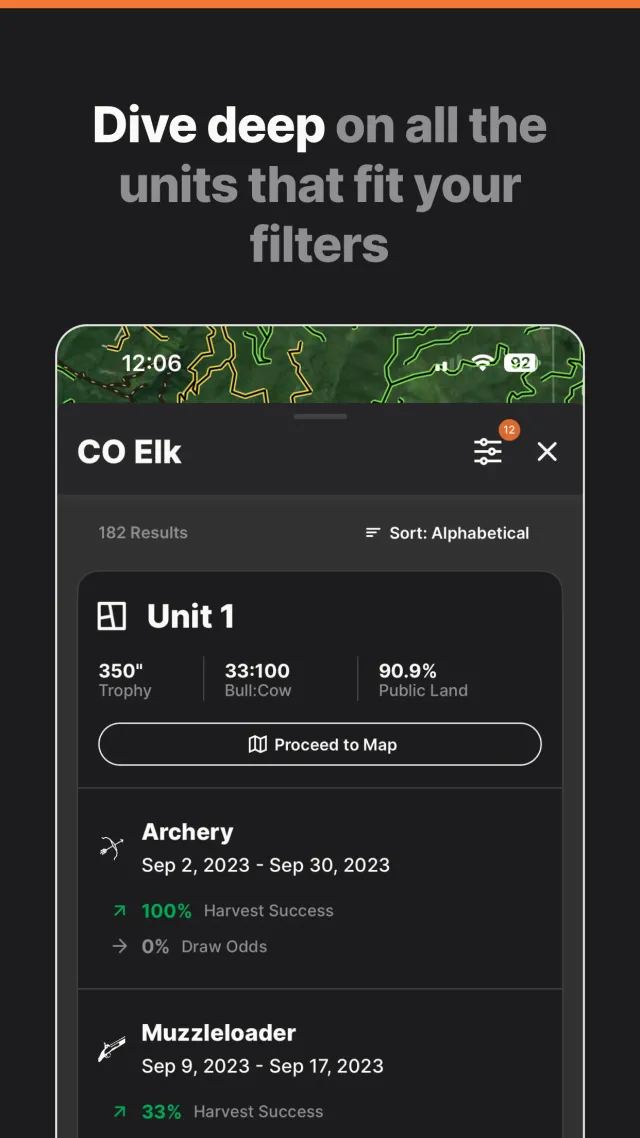 GOHUNT / Hunt Research & Maps - Screen 2