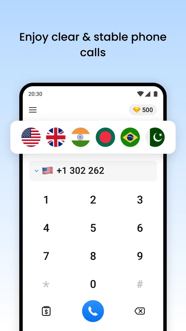 We Call - WiFi Calling - Screen 2