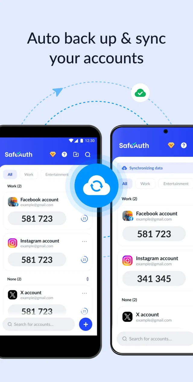 Authenticator App - SafeAuth - Screen 7
