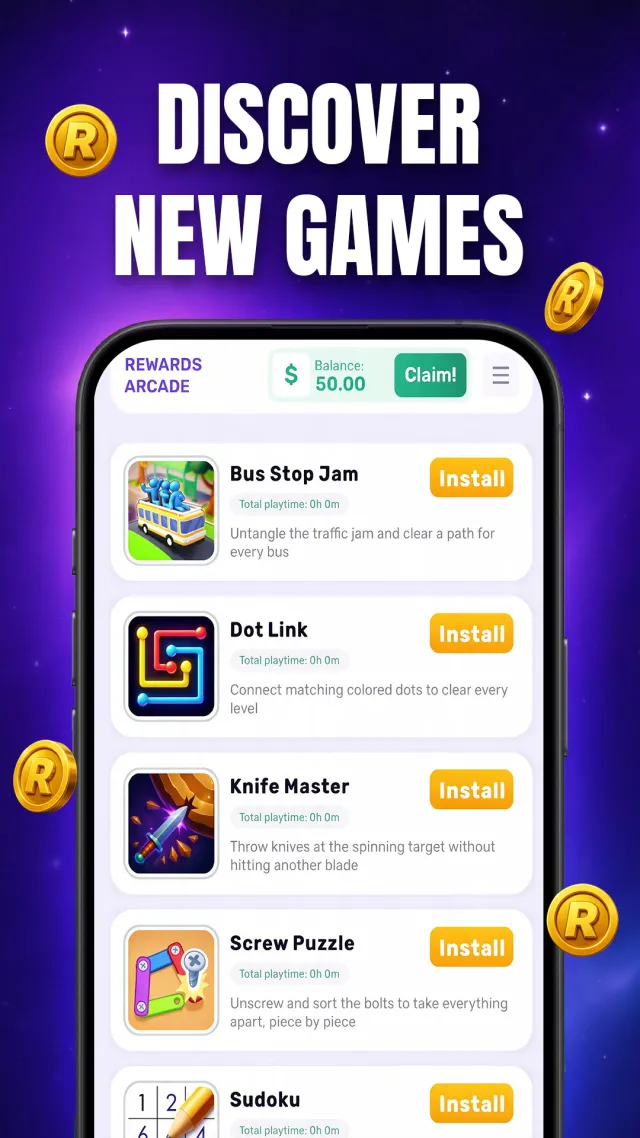 Rewards Arcade: Earn Cash - Screen 2