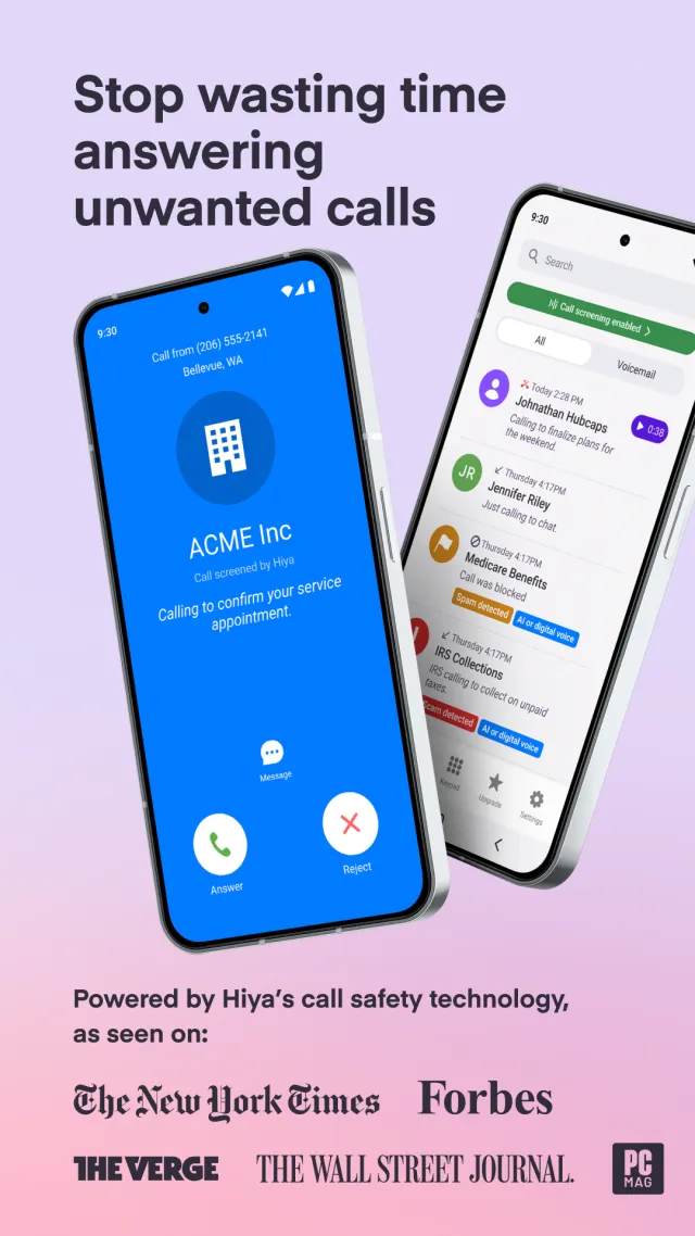 Hiya: Spam Blocker & Caller ID - Screen 1