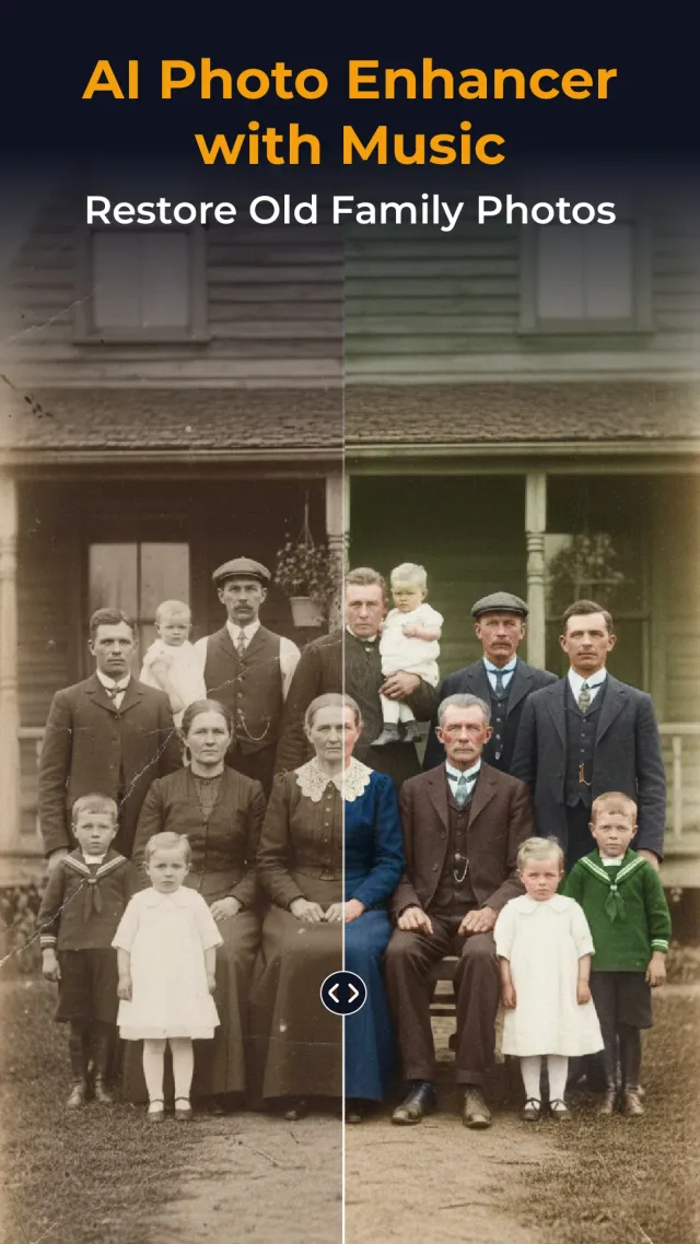 AI Photo Restore With Music - Screen 1