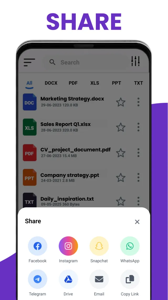 Docx Reader & Word Office - Screen 7