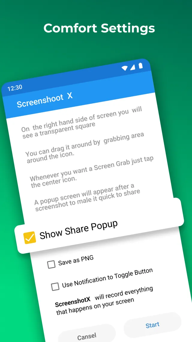 Screenshot X - Screen Capture - Screen 5