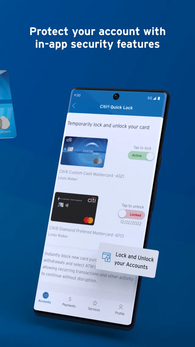 Citi Mobile® - Screen 3