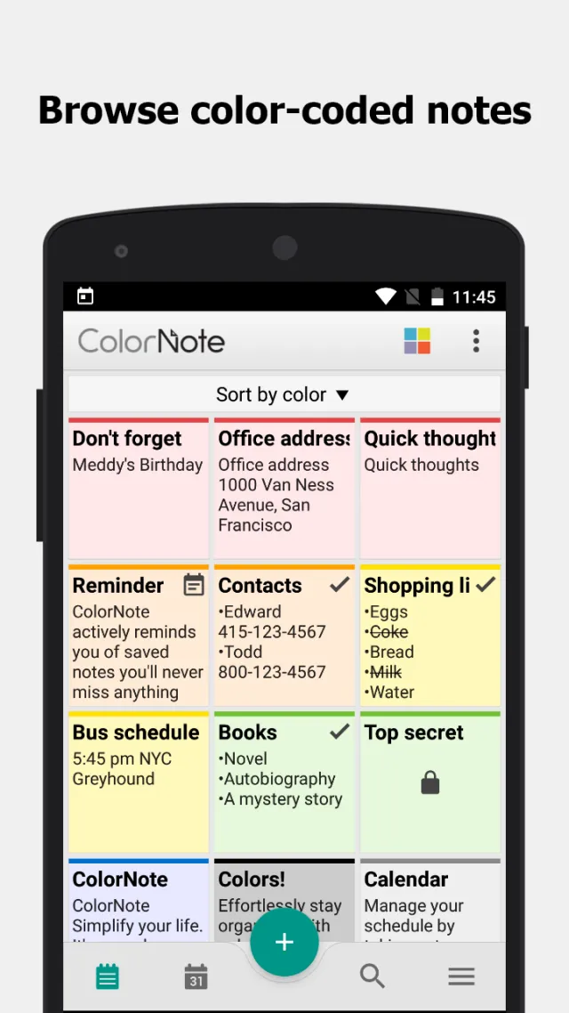 ColorNote Notepad Notes - Screen 7