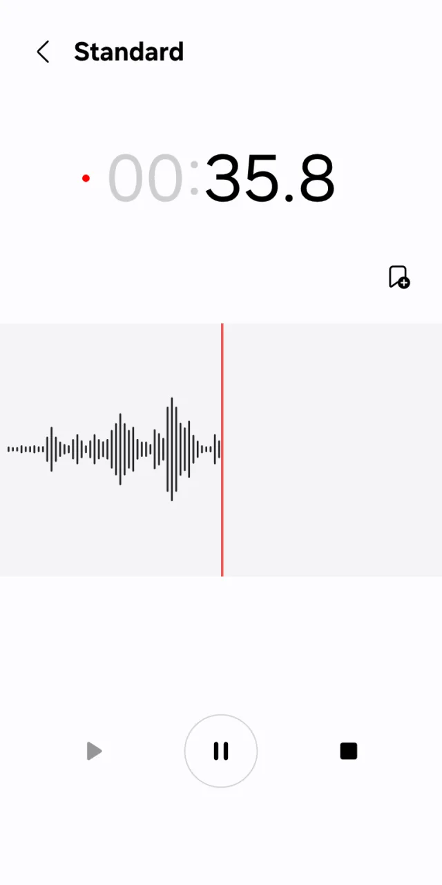Voice Recorder - Screen 2