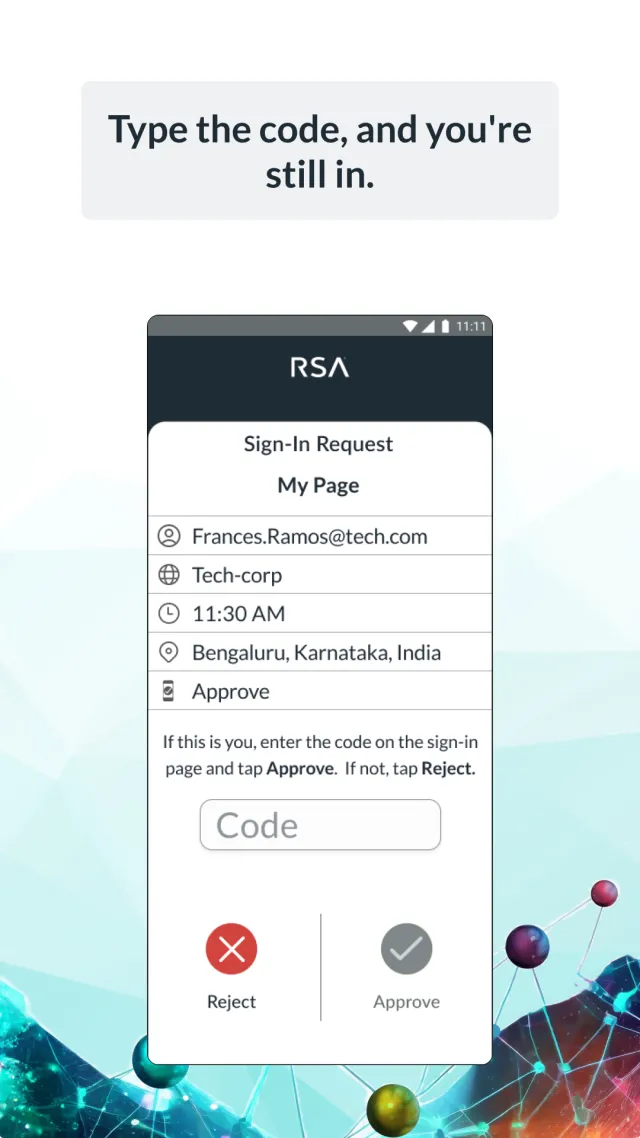 RSA Authenticator (SecurID) - Screen 6