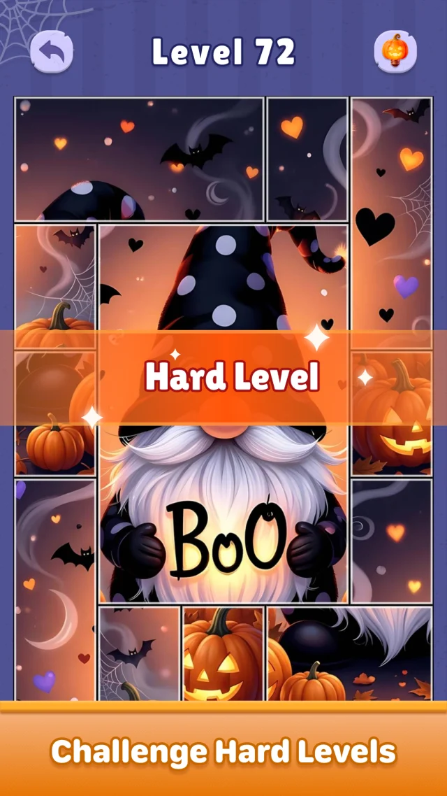 Halloween Jigcard-Puzzle Game - Screen 4