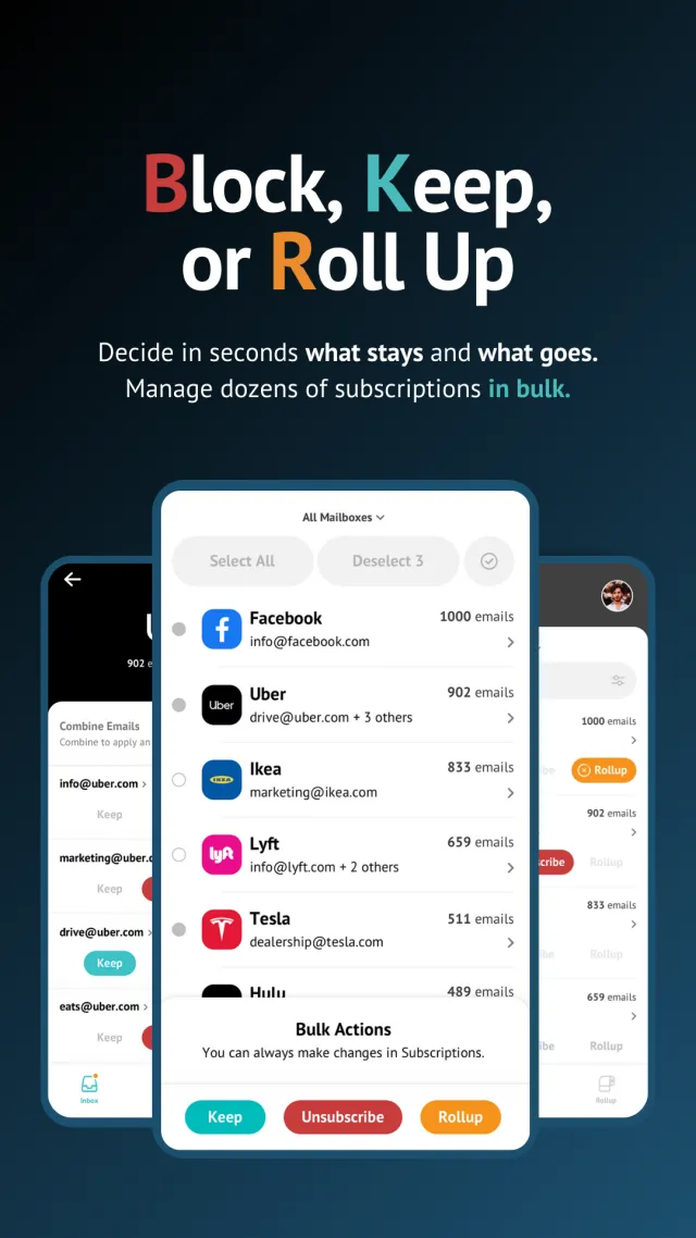 Unroll.Me - Inbox Mail Cleaner - Screen 4