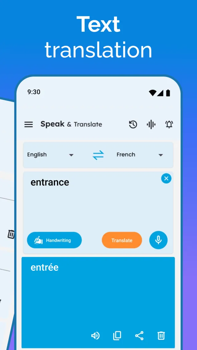 Speak and Translate Languages - Screen 2