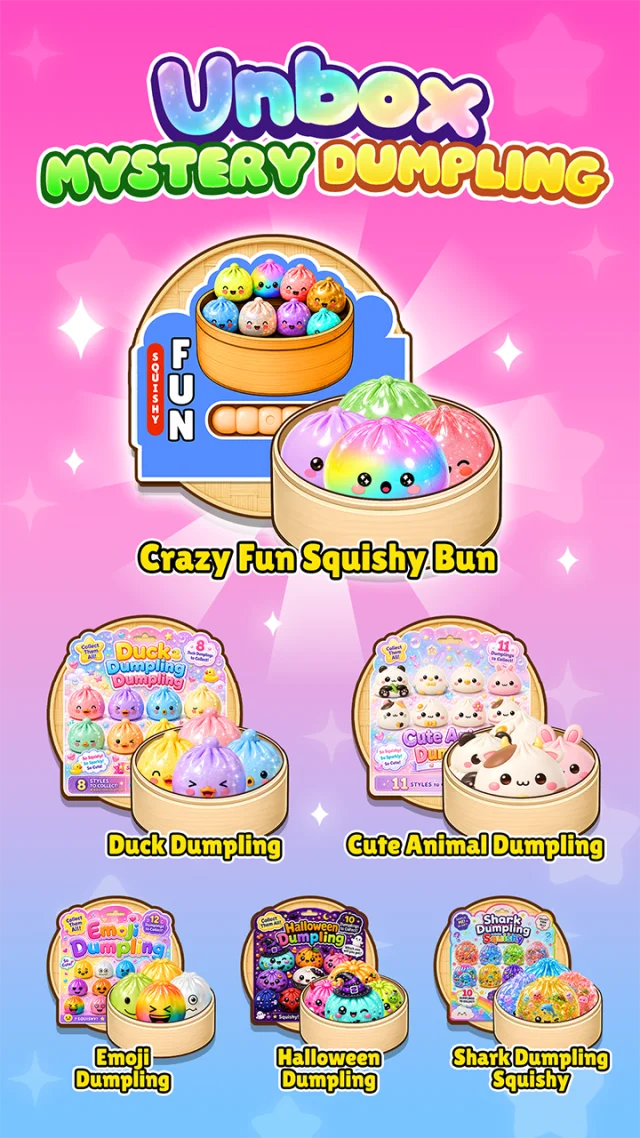 Mystery Dumpling Glitter Unbox - Screen 1