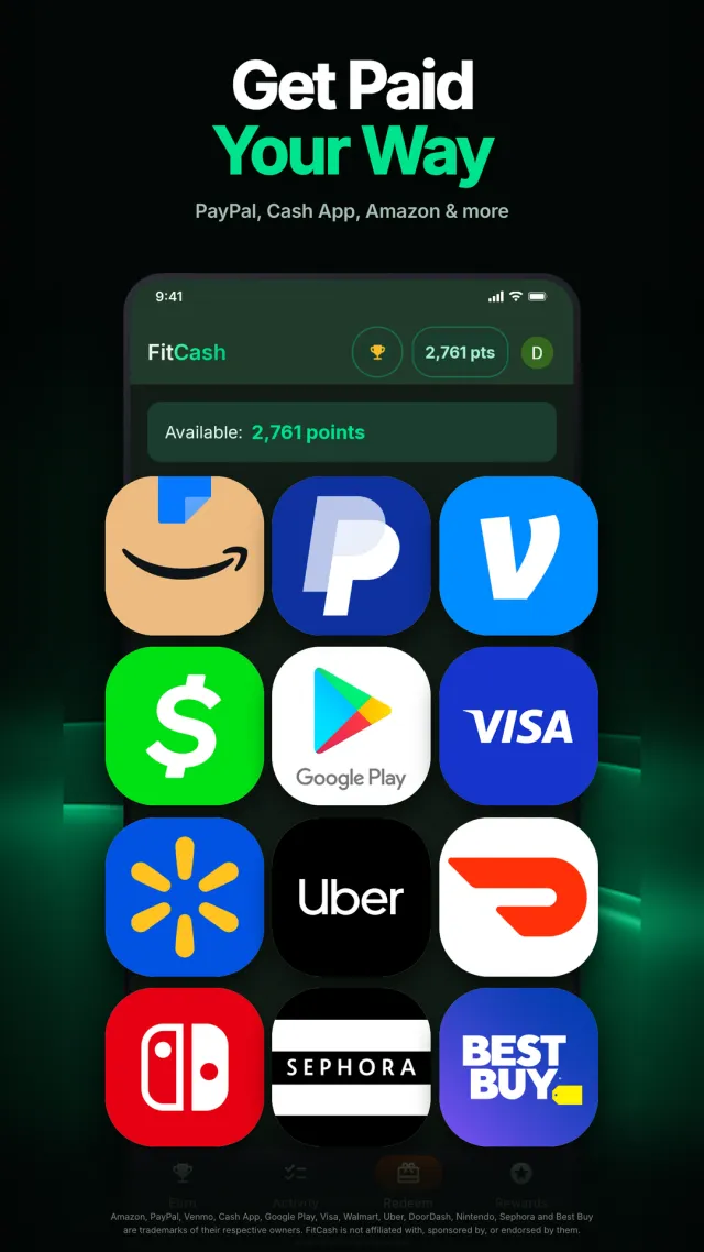 FitCash - get fit, earn cash - Screen 7