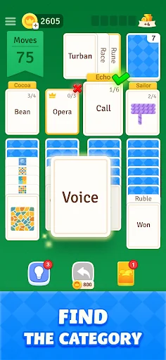 Solitaire Associations Journey - Screen 6