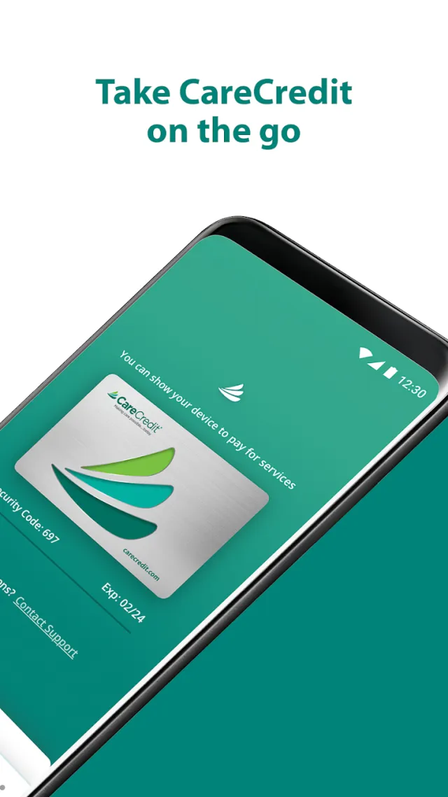 CareCredit Mobile - Screen 2